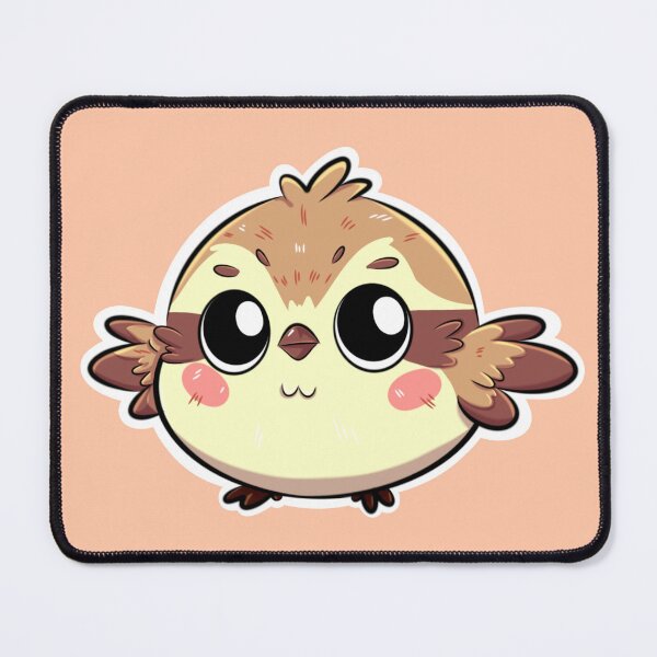 Item preview, Kiwi, the Kiskadee Draws mascot designed and sold by Kiskadee-Draw.