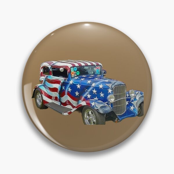 Item preview, Vintage Classic American Flag Car Apparel, Wall Art, Poster and More For Your Shop, Garage or Man Cave, Decorate And Display Your Love Of Cars And Racing. designed and sold by MoreEZUSA-Here.