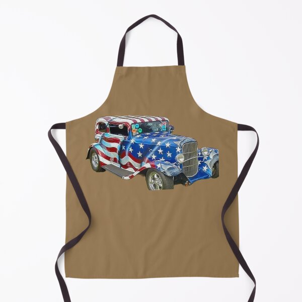 Item preview, Vintage Classic American Flag Car Apparel, Wall Art, Poster and More For Your Shop, Garage or Man Cave, Decorate And Display Your Love Of Cars And Racing. designed and sold by MoreEZUSA-Here.