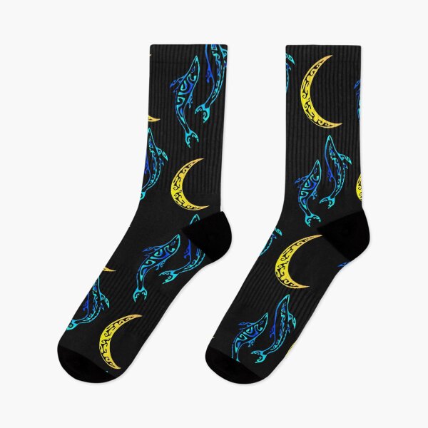 Item preview, Dolphins in the Moonlight II designed and sold by Nesian-Tahiti.