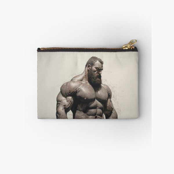 Item preview, Muscle Bear Charcoal Drawing designed and sold by BeautyofMasc.