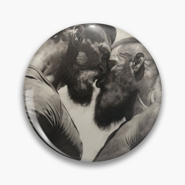 Artikelvorschau, Muscle Bear Charcoal Drawing entworfen und verkauft von BeautyofMasc.