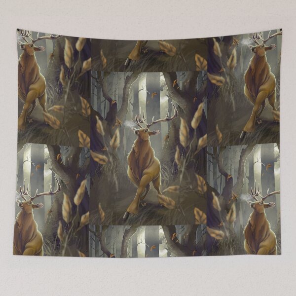 Item preview, Moonlit Elk designed and sold by Unicornarama.