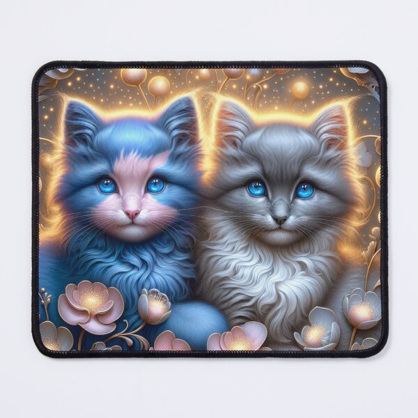 Item preview, Mysterious Kitten Duo designed and sold by AnalajiaDesigns.