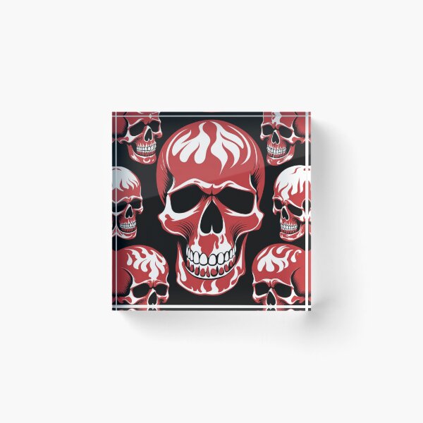 Item preview, Retro skulls  designed and sold by SumSnarky.