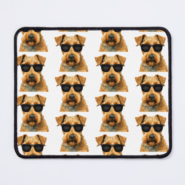 Item preview, Airedale Terrier Wearing Sunglasses designed and sold by TheAnimalZ00.