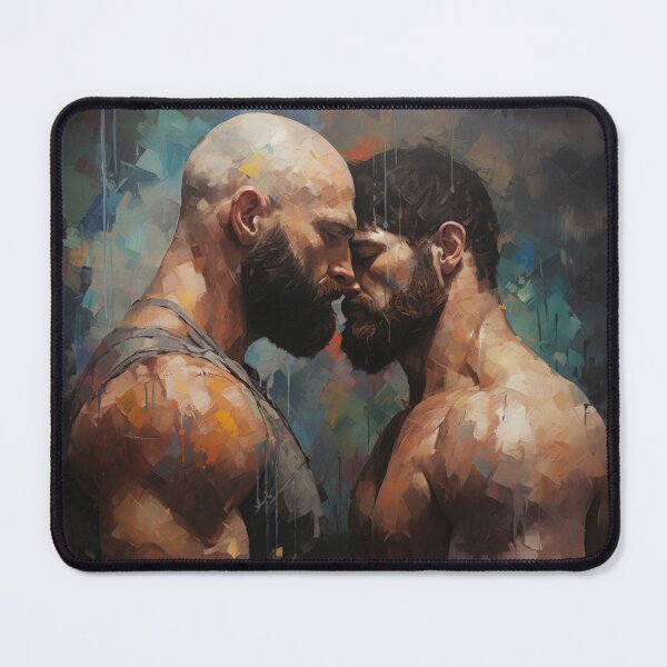 Item preview, Muscle Bear Oil Painting designed and sold by BeautyofMasc.