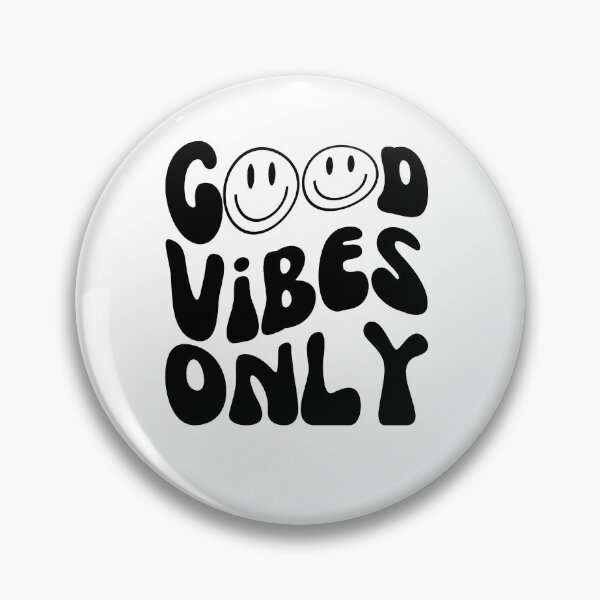 Item preview, Good Vibes Only - Positive Typography for Uplifting Energy - Black designed and sold by Biddakate.