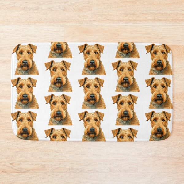 Item preview, Watercolor Airedale Terrier designed and sold by TheAnimalZ00.