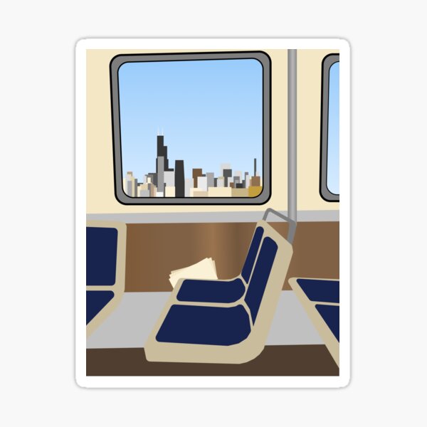 Item preview, Chicago CTA designed and sold by mehprints.