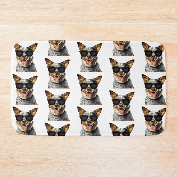 Item preview, Australian Cattle Wearing Sunglasses designed and sold by TheAnimalZ00.