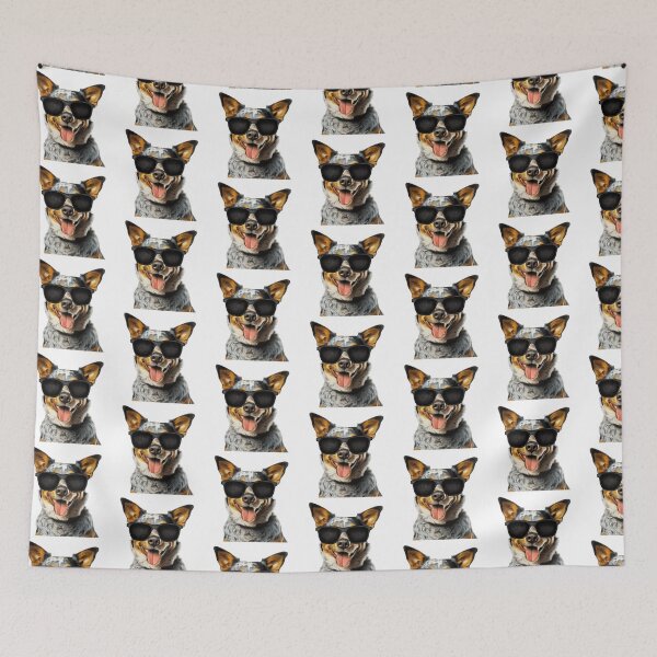 Item preview, Australian Cattle Wearing Sunglasses designed and sold by TheAnimalZ00.