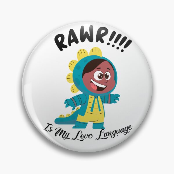 Item preview, Rawr Is My Love Language designed and sold by Flutterbymilk.