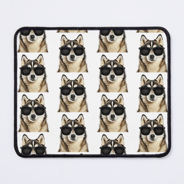 Item preview, Husky Wearing Sunglasses designed and sold by TheAnimalZ00.