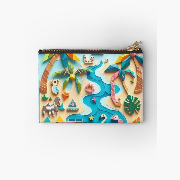 Item preview, Tropical Paradise: A Vibrant, Handcrafted Art Piece designed and sold by Wonderall.