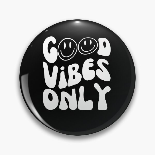 Item preview, Good Vibes Only - Positive Typography for Uplifting Energy - White designed and sold by Biddakate.