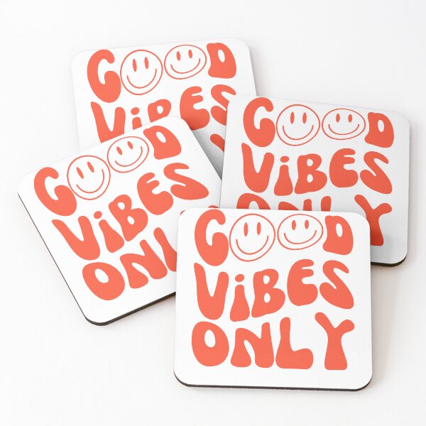 Item preview, Good Vibes Only - Positive Typography for Uplifting Energy - Red designed and sold by Biddakate.