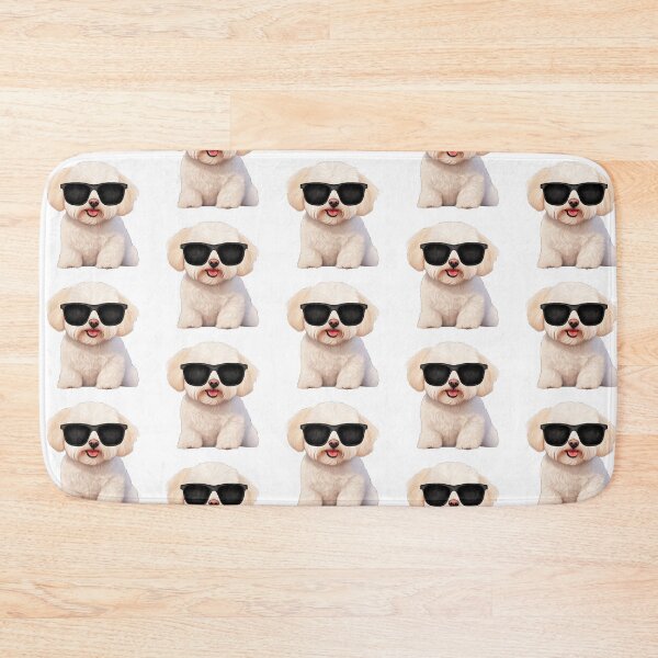 Item preview, Bichon Frise Wearing Sunglasses designed and sold by TheAnimalZ00.