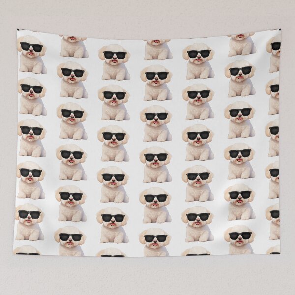 Item preview, Bichon Frise Wearing Sunglasses designed and sold by TheAnimalZ00.