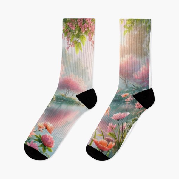Item preview, Coral Ballet - Flamingo's Dance Amidst Vibrant Coastal Waters designed and sold by ProgressMagnet.