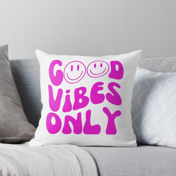 Item preview, Good Vibes Only - Positive Typography for Uplifting Energy - Pink designed and sold by Biddakate.