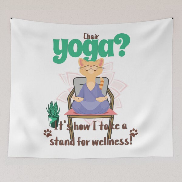 Item preview, Chair Yoga: Taking a stand for wellness. designed and sold by mentokc.