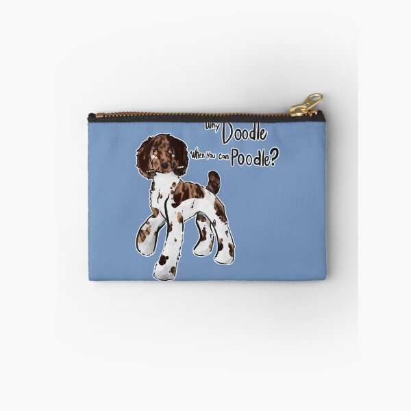 Item preview, Why Doodle when you can Poodle? (Parti Red Brindle / docked) designed and sold by Sparklepupfaeri.
