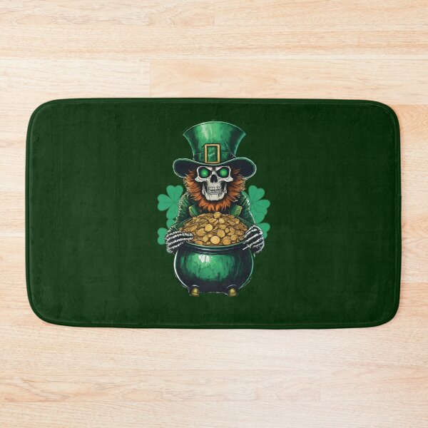 Item preview, Ghoulish Leprechaun designed and sold by Feline Rockstars.