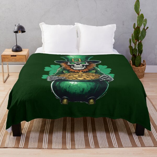 Item preview, Ghoulish Leprechaun designed and sold by Feline Rockstars.