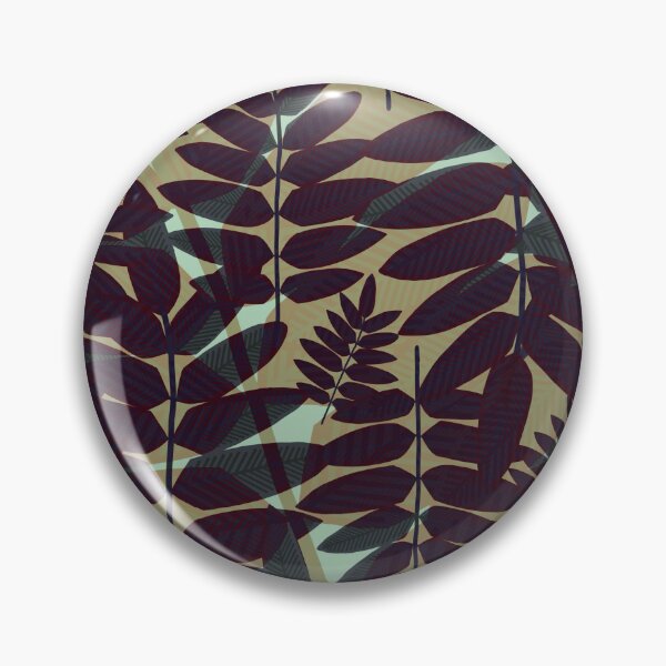 Item preview, Luxuriant abstract angular leaves art pattern. designed and sold by Meteryards.
