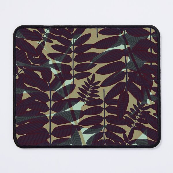Item preview, Luxuriant abstract angular leaves art pattern. designed and sold by Meteryards.