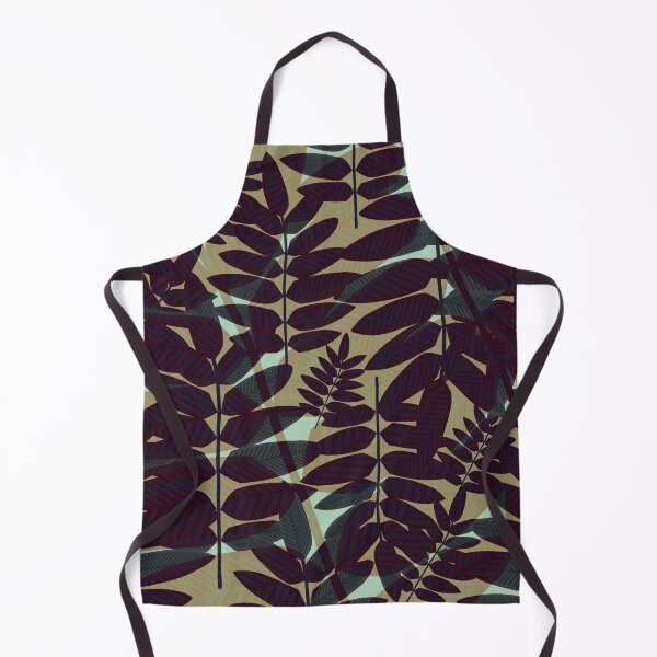 Item preview, Luxuriant abstract angular leaves art pattern. designed and sold by Meteryards.