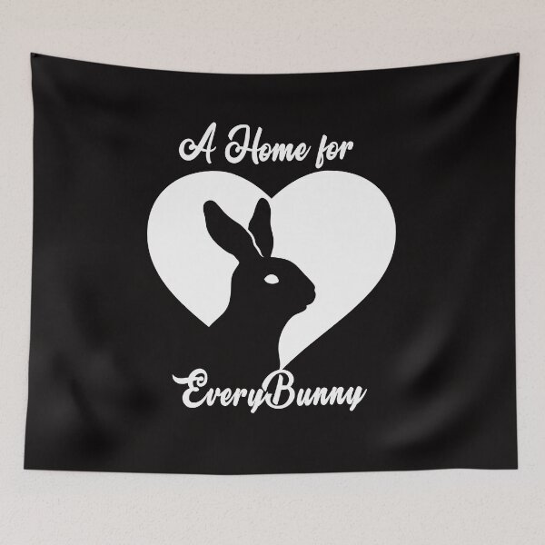 Item preview, A Home for everybunny, bunny rescue designed and sold by Wow-arts.