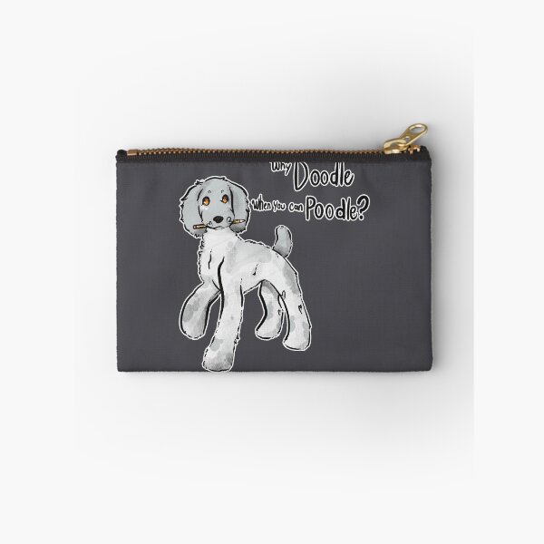 Item preview, Why Doodle when you can Poodle? (Parti Silver / docked) designed and sold by Sparklepupfaeri.
