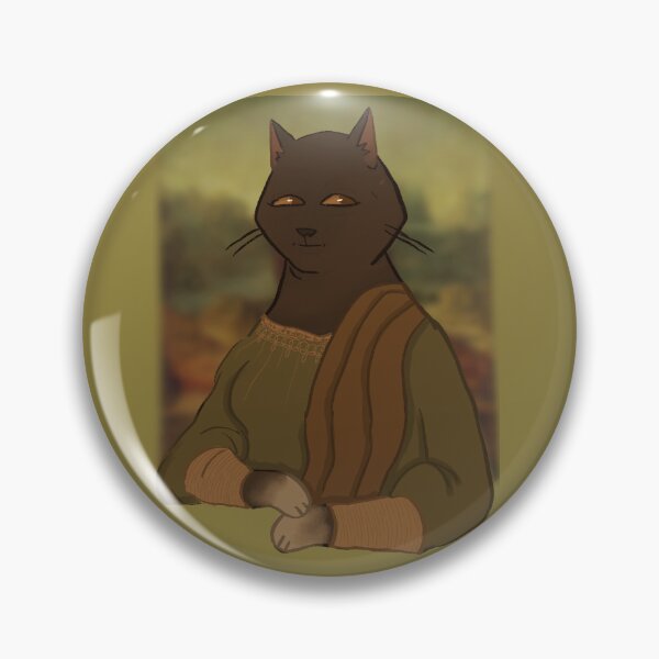 Item preview, Meowy Lisa (Mona Lisa) designed and sold by wormy-pope.