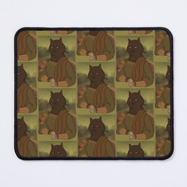 Item preview, Meowy Lisa (Mona Lisa) designed and sold by wormy-pope.