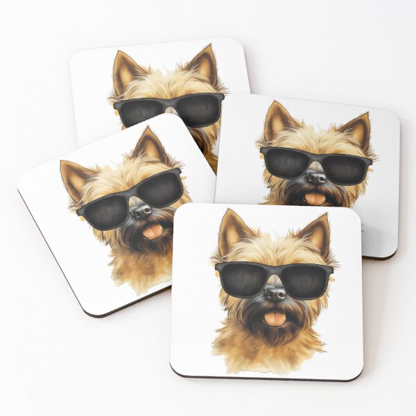 Item preview, Cairn Terrier Wearing Sunglasses designed and sold by TheAnimalZ00.