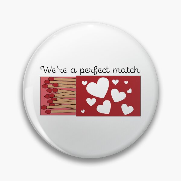 Item preview, We're a perfect match designed and sold by RileyMaasDesign.