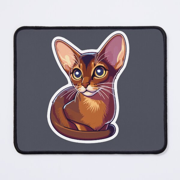 Item preview, Abyssinian cat Funny Kitten abyssinian Cat Kawaii Cute Animals designed and sold by Elarex.