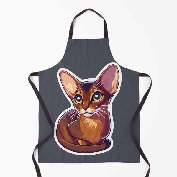 Item preview, Abyssinian cat Funny Kitten abyssinian Cat Kawaii Cute Animals designed and sold by Elarex.