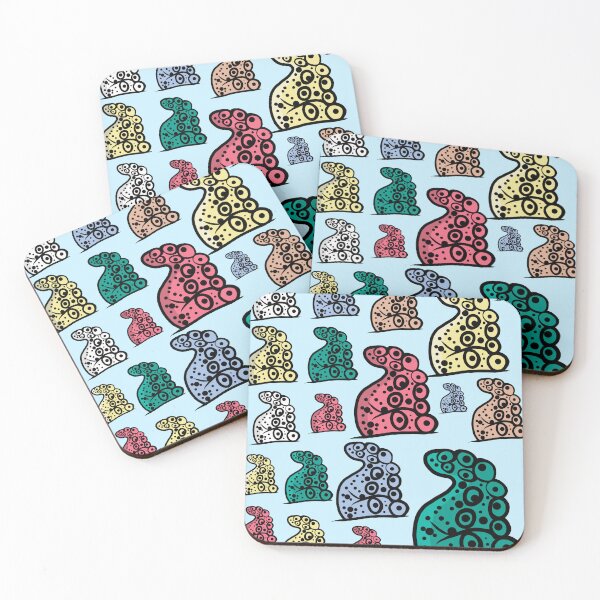 Item preview, Sea fan - octopus colorful - tentacles - pack designed and sold by vibeno1.
