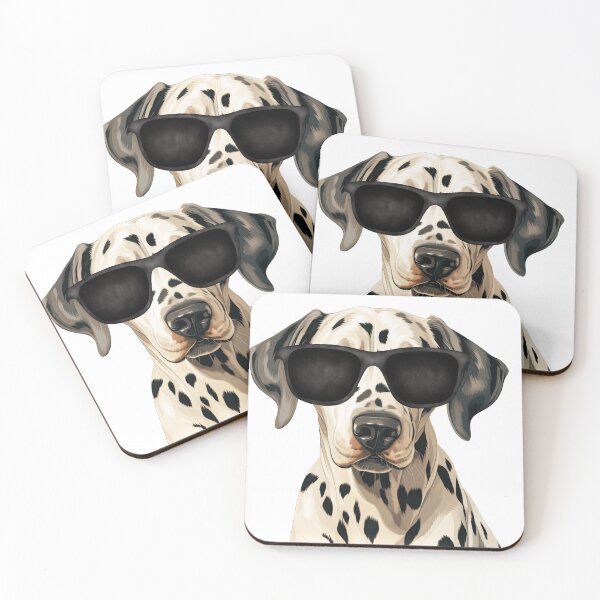 Item preview, Dalmatian Wearing Sunglasses designed and sold by TheAnimalZ00.