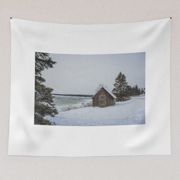 Item preview, Fisherman's Shack on Lake Superior, MN 1 designed and sold by Arielle S.