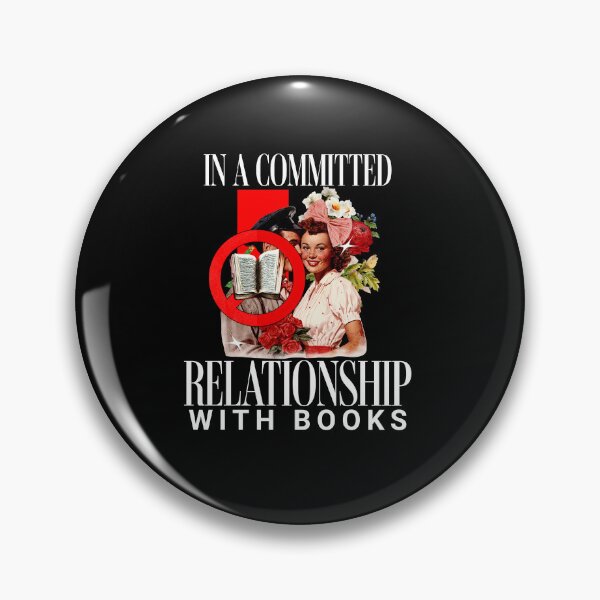 Item preview, In a committed relationship with books. designed and sold by mentokc.