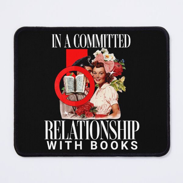Item preview, In a committed relationship with books. designed and sold by mentokc.