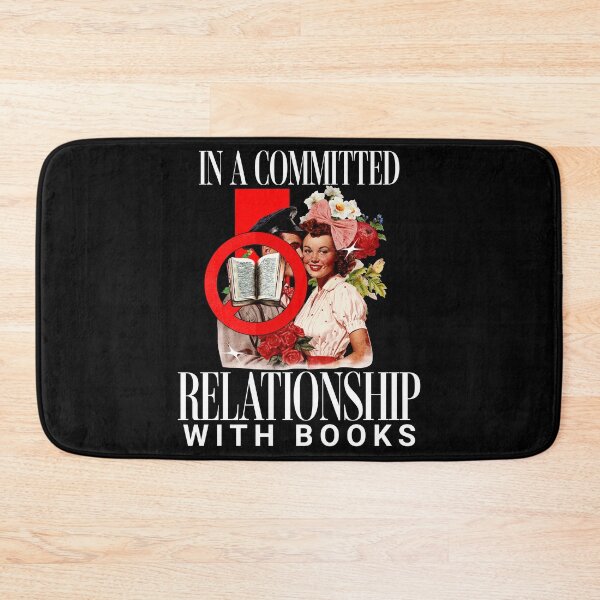 Item preview, In a committed relationship with books. designed and sold by mentokc.