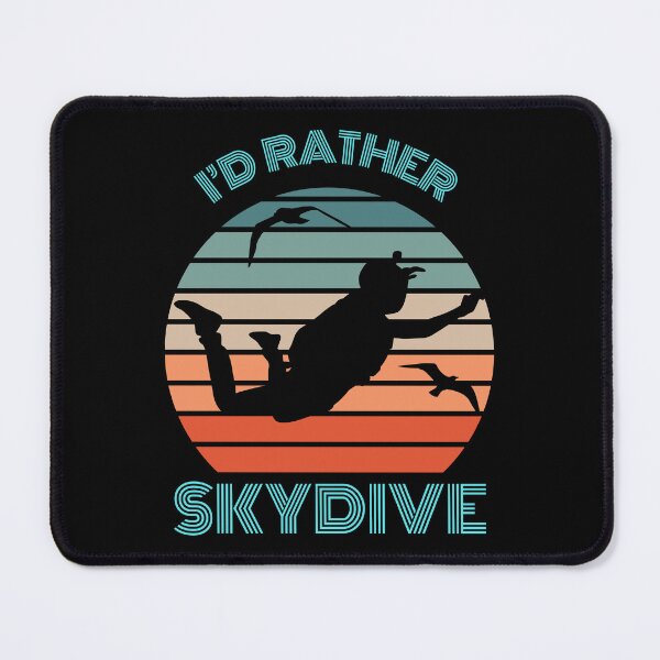 Item preview, I'D RATHER SKYDIVE designed and sold by Thehatinthecat.