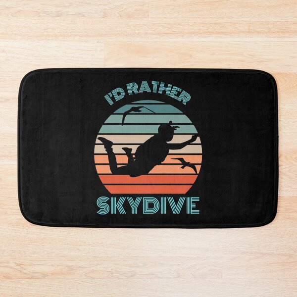 Item preview, I'D RATHER SKYDIVE designed and sold by Thehatinthecat.