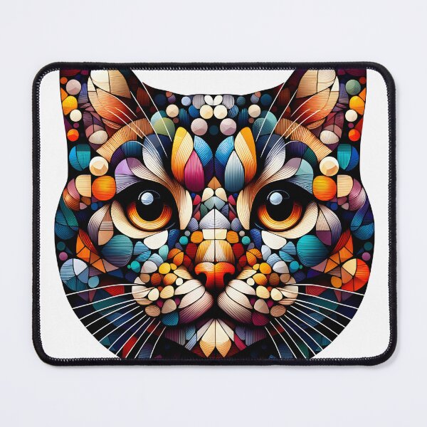 Item preview, Geometric Cat designed and sold by Aurie2012.