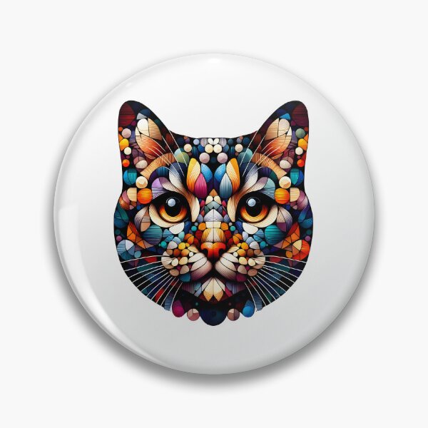 Item preview, Geometric Cat designed and sold by Aurie2012.